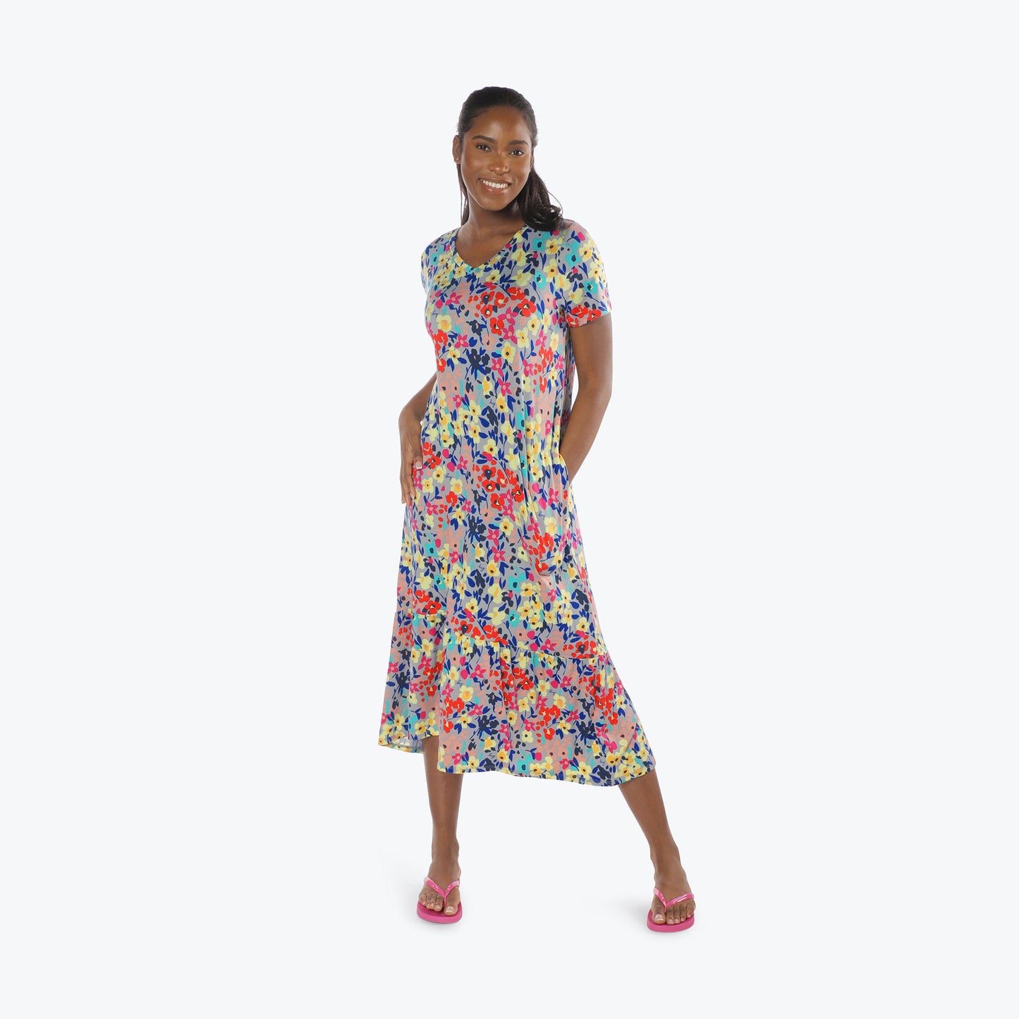 Swing High Low Maxi Dress