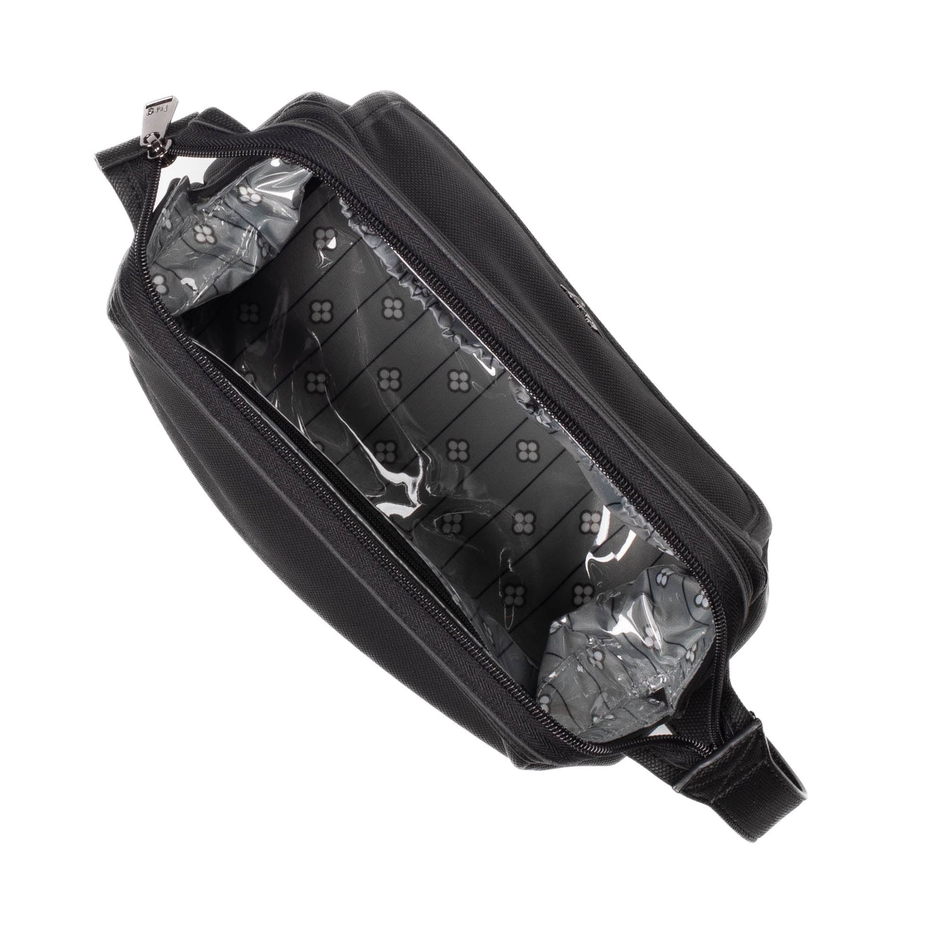 Via Matte Luxe VL Toiletry Case - BLACK - ViaMatteLuxeVL_Black_05