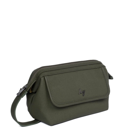 Via Matte Luxe VL Toiletry Case - - ViaMatteLuxeVL_OliveGreen_02