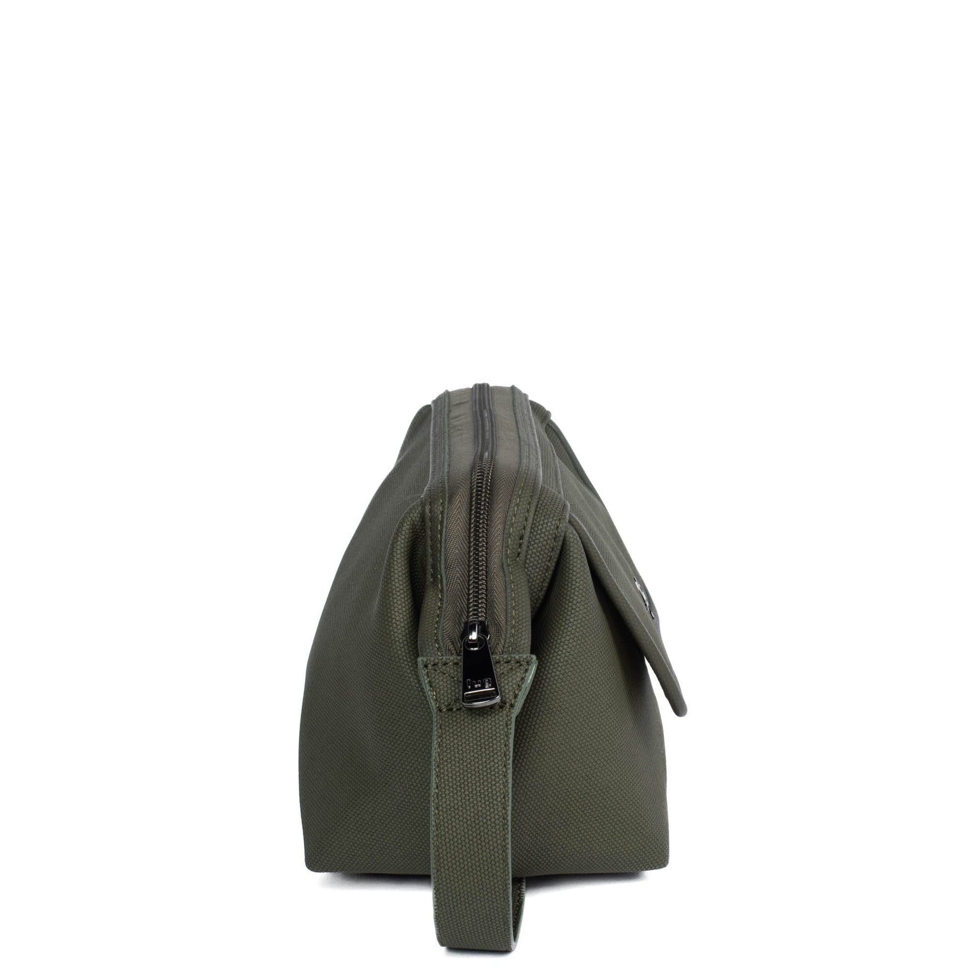 Via Matte Luxe VL Toiletry Case - - ViaMatteLuxeVL_OliveGreen_03