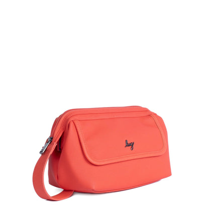 Via Matte Luxe VL Toiletry Case - PAPAYA - ViaMatteLuxeVL_Papaya_02