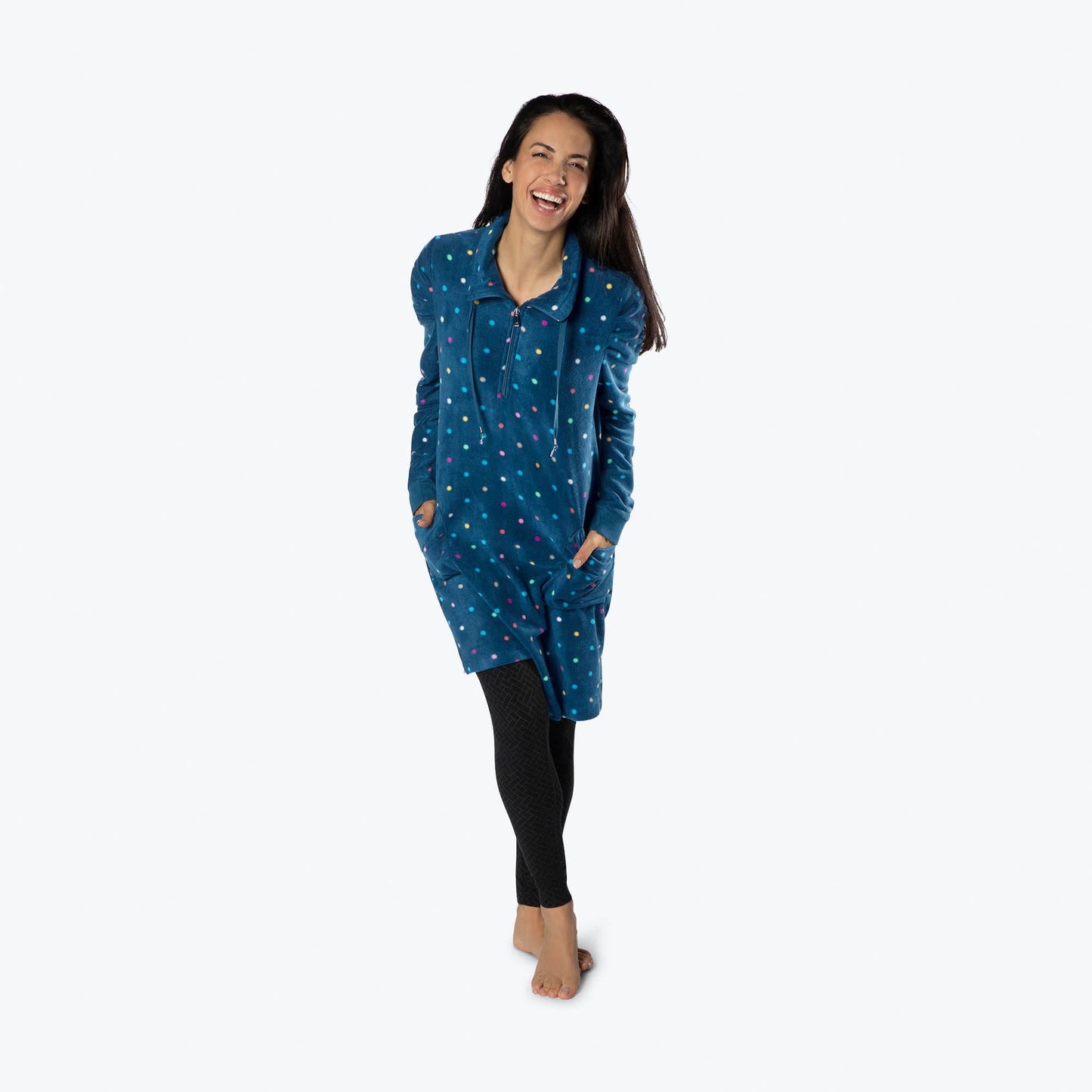 Via Stretch Fleece Tunic