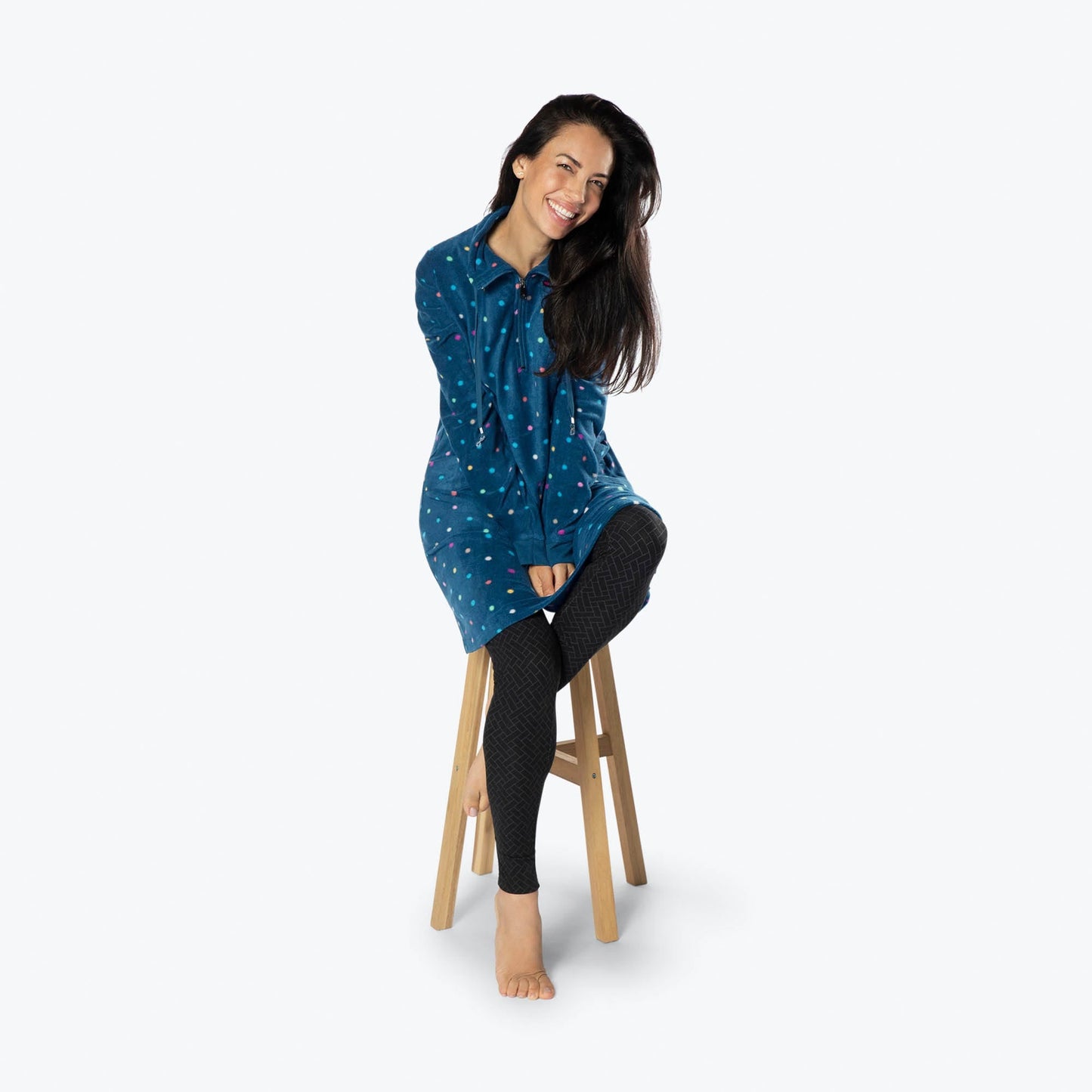 Via Stretch Fleece Tunic