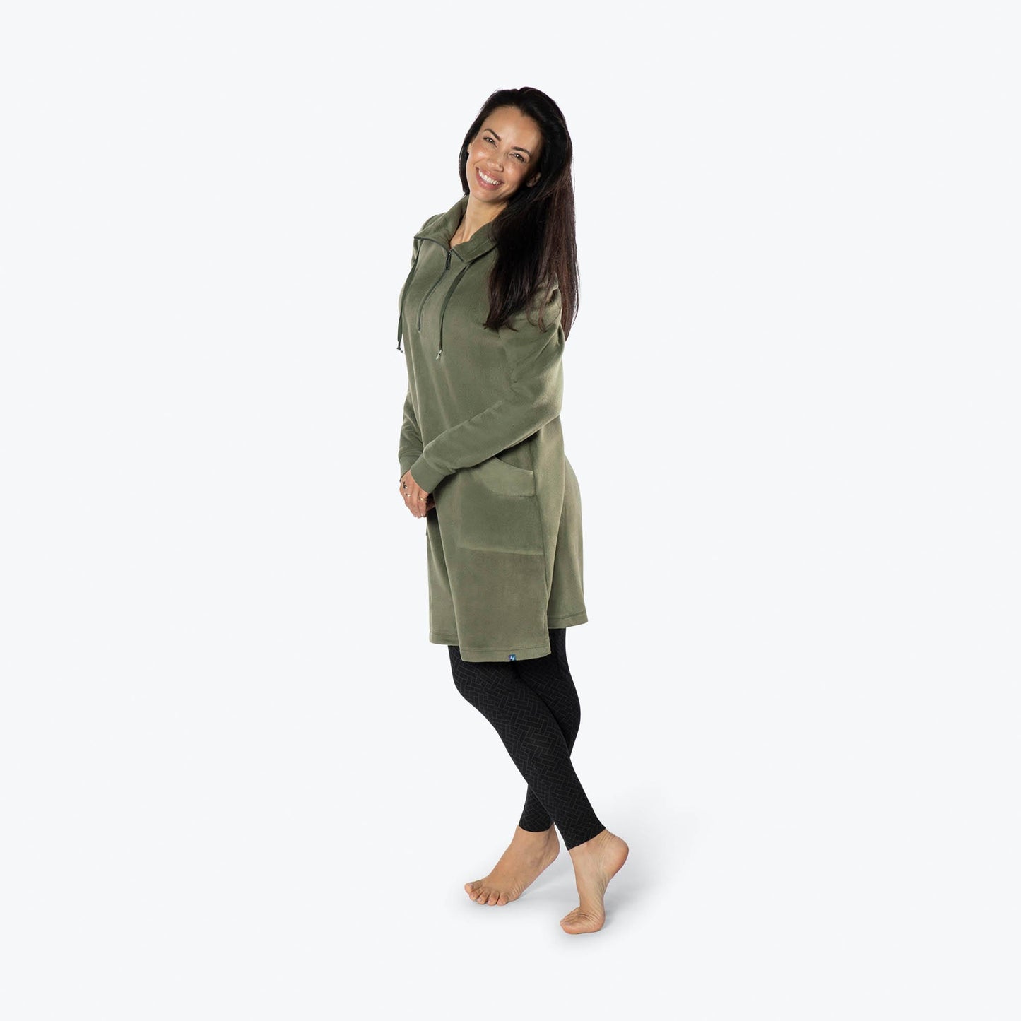 Via Stretch Fleece Tunic