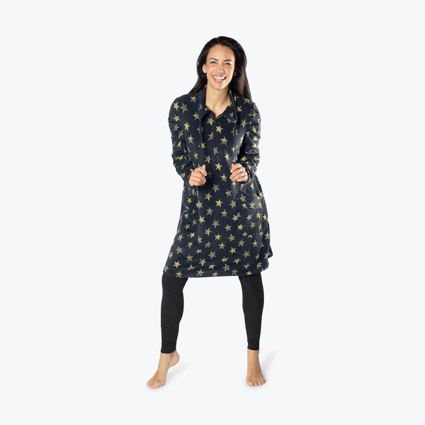 Via Stretch Fleece Tunic