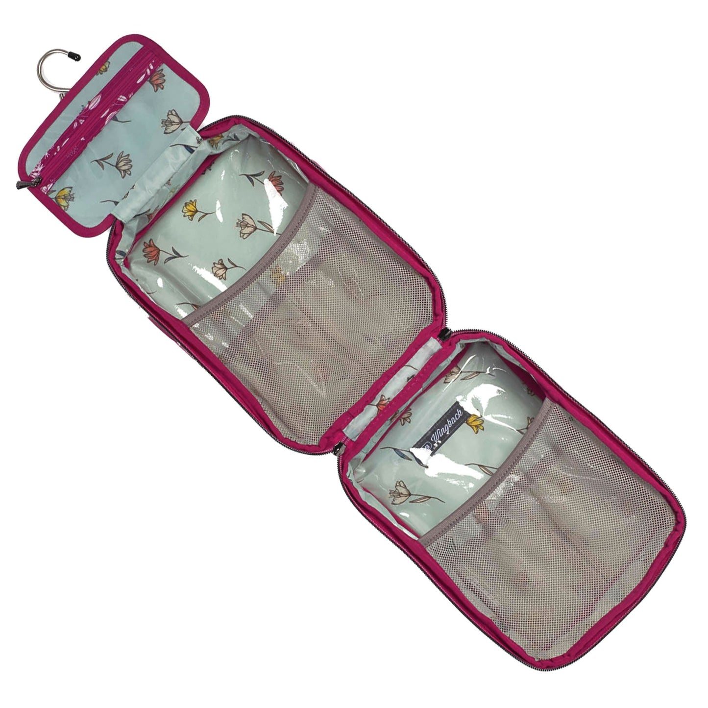 Wingback Hanging Toiletry Case